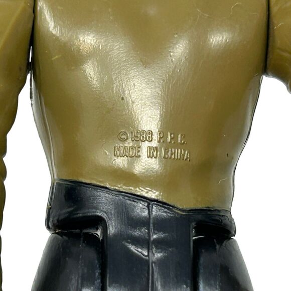 Lot of 2 Vintage Star Trek Action Figures Worf Lt Commander Data Speckled Face - Picture 5 of 8